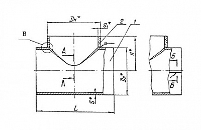 Тройники ОСТ 34.10.762-97