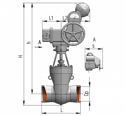 Задвижки 2с-30-1Э и 2с-30-2Э
